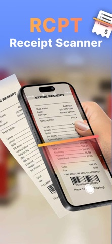 Receipt Scanner & Keeper: RCPT Screenshot 1 of 4