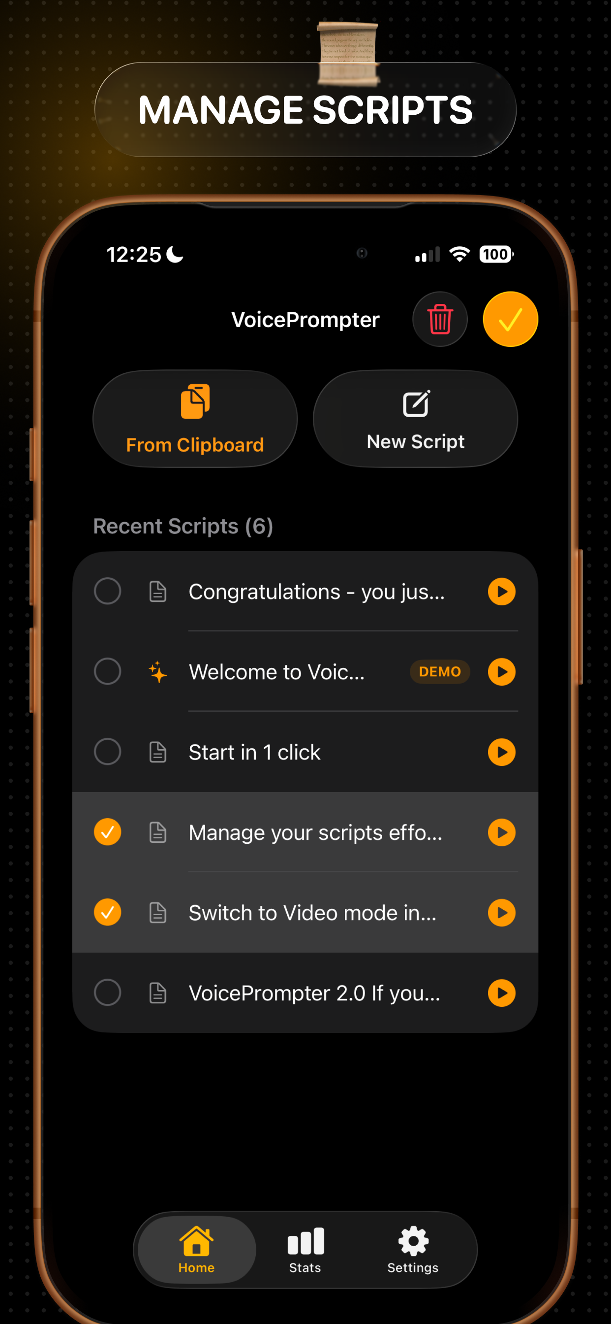 VoicePrompter: Teleprompter screenshot 9