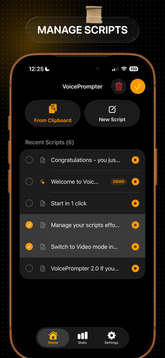 VoicePrompter: Teleprompter Screenshot 8 of 8