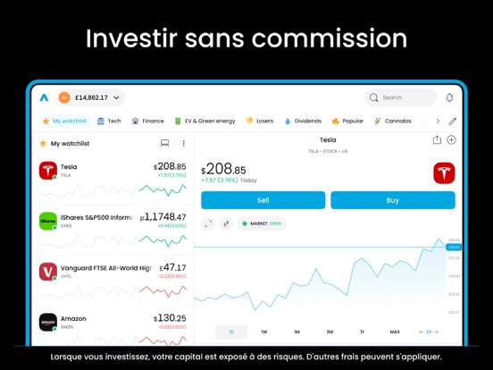 Screenshot #4 pour Trading 212 - Actions ou ETFs