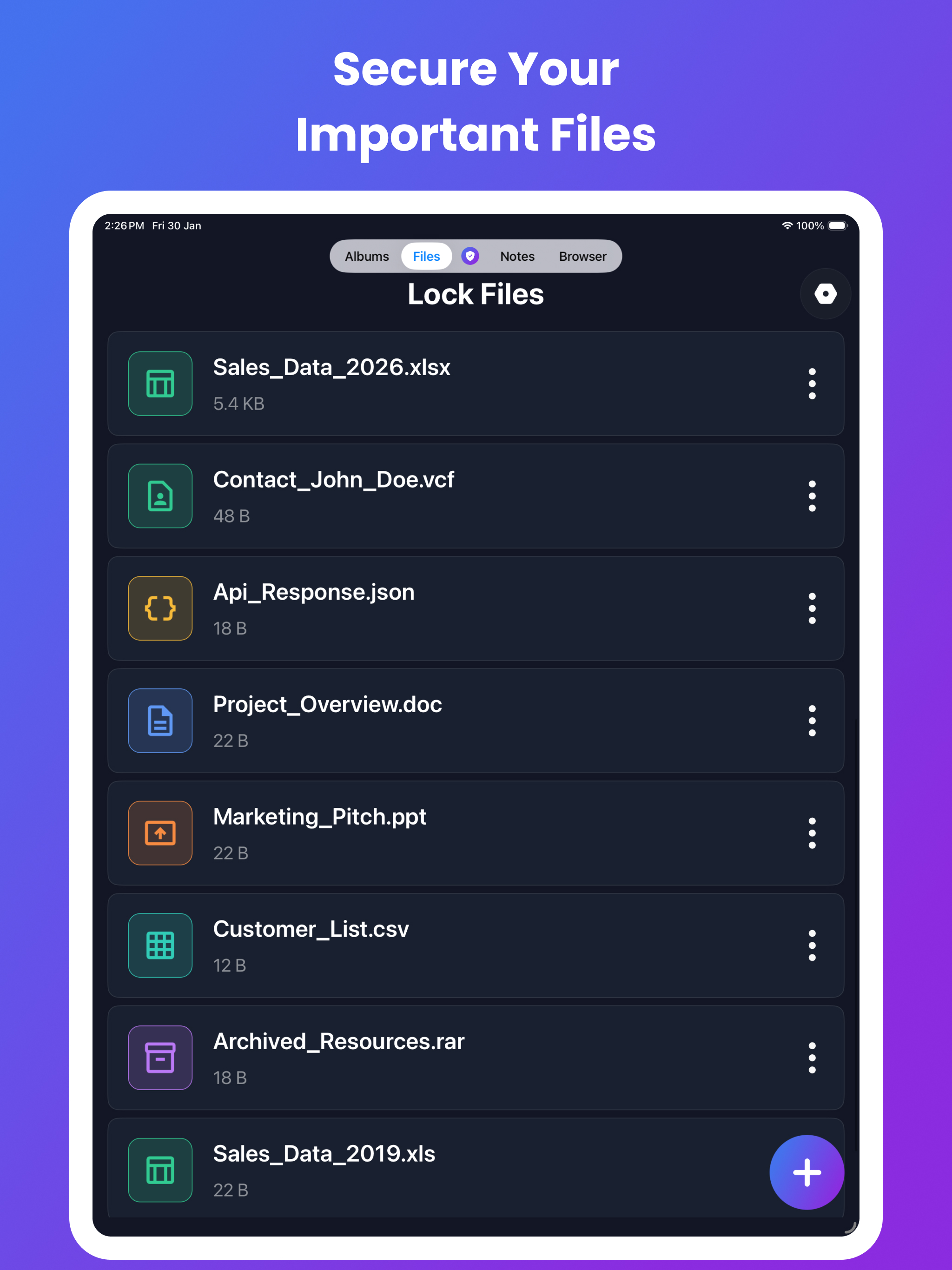 App Lock Secret Vault