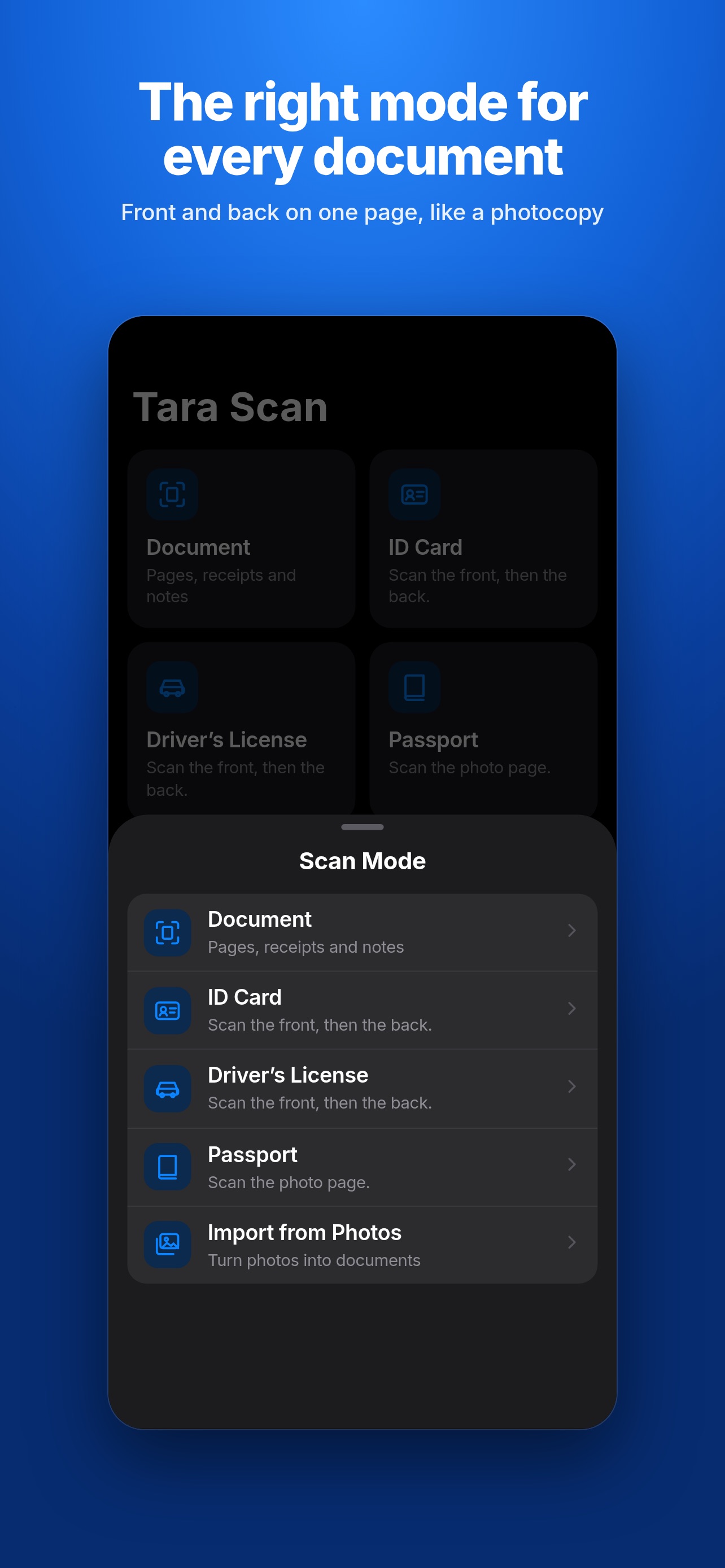 Screenshot 2 of Tara Scan: PDF & OCR