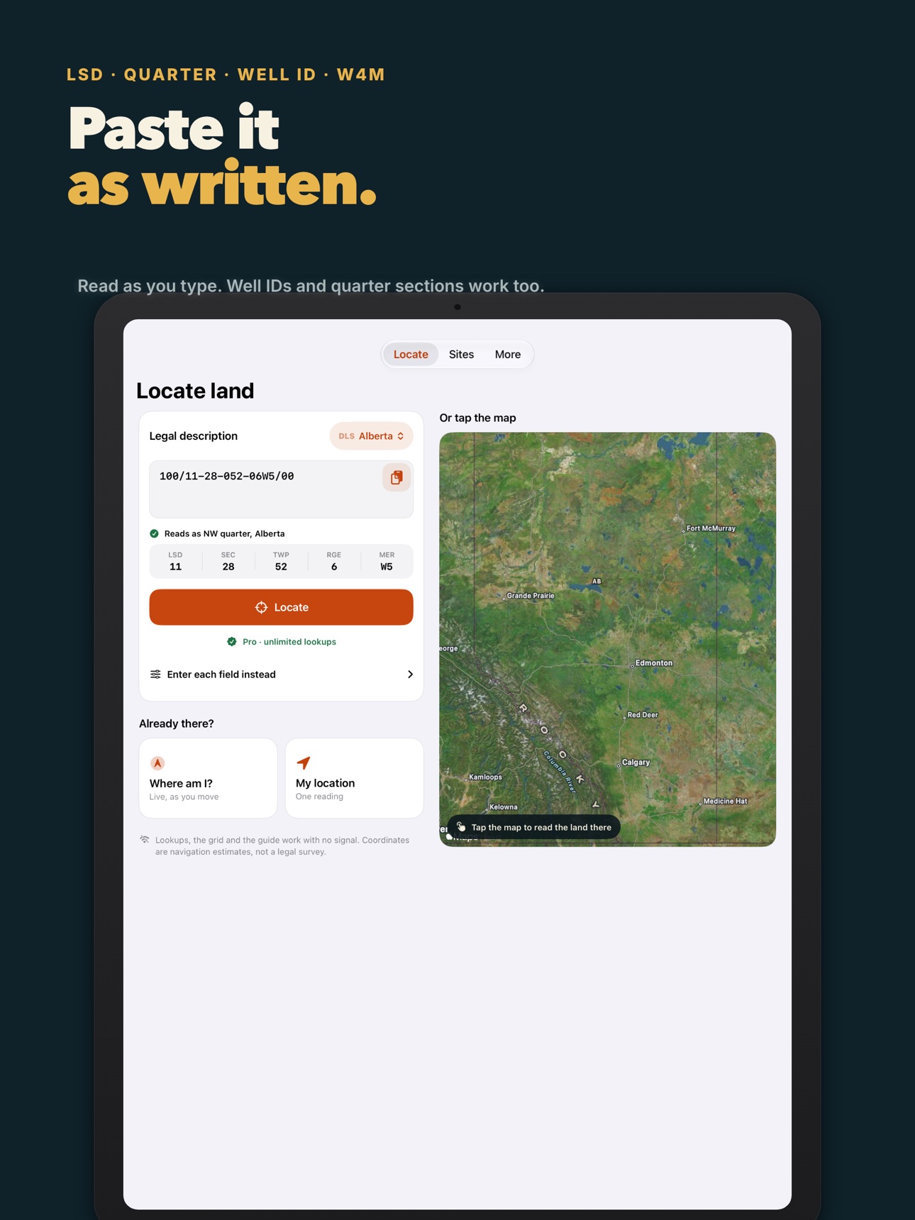 Screenshot 9 of PLSS & DLS Land Coordinates