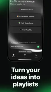 ai playlist maker: playlistai iphone screenshot 2