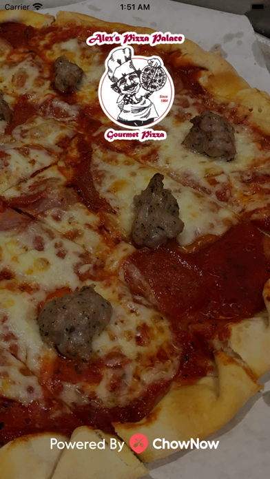 Alex's Pizza Palace iPhone screenshot 1 - Food & Drink app