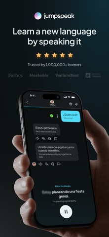Jumpspeak | Language Learning app screenshot