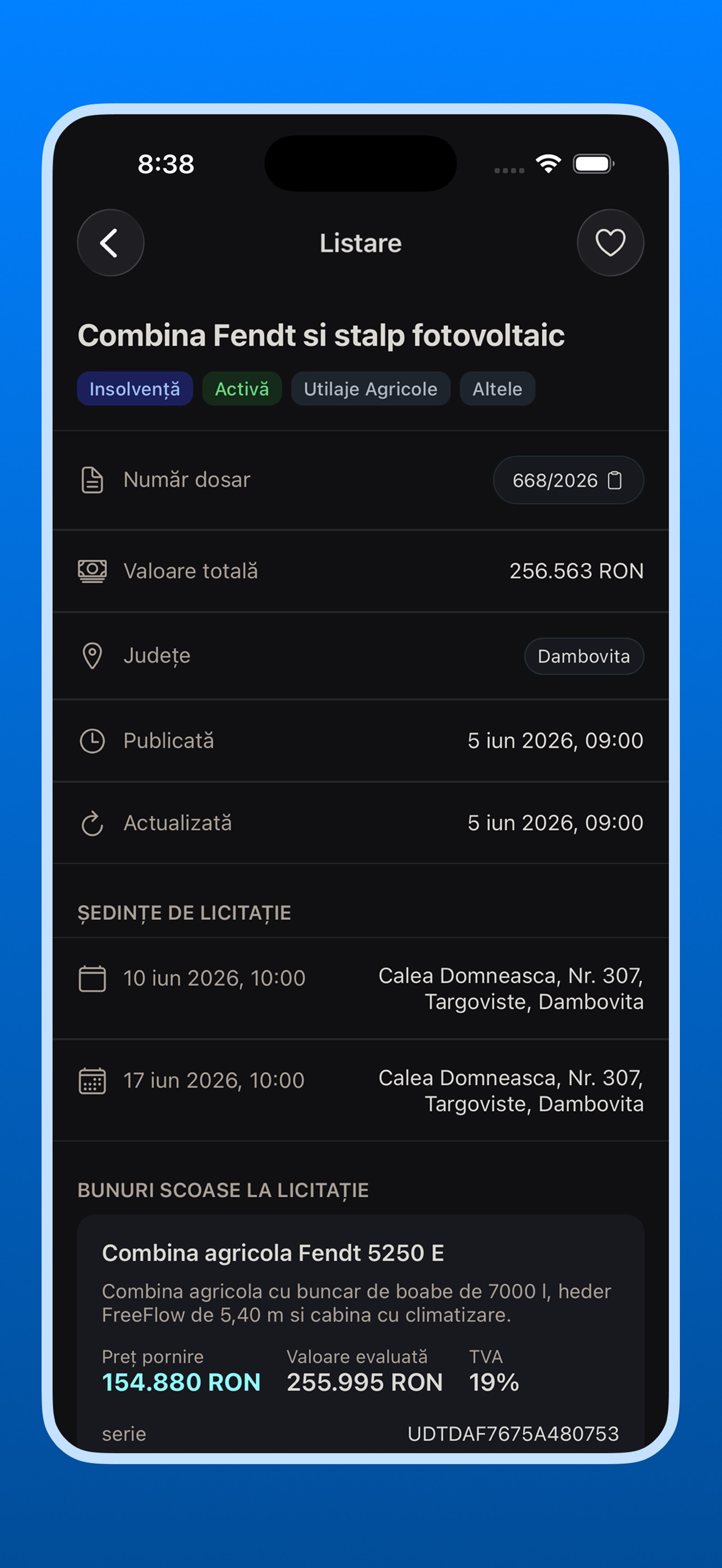 Screenshot 4 of Executari & Licitatii