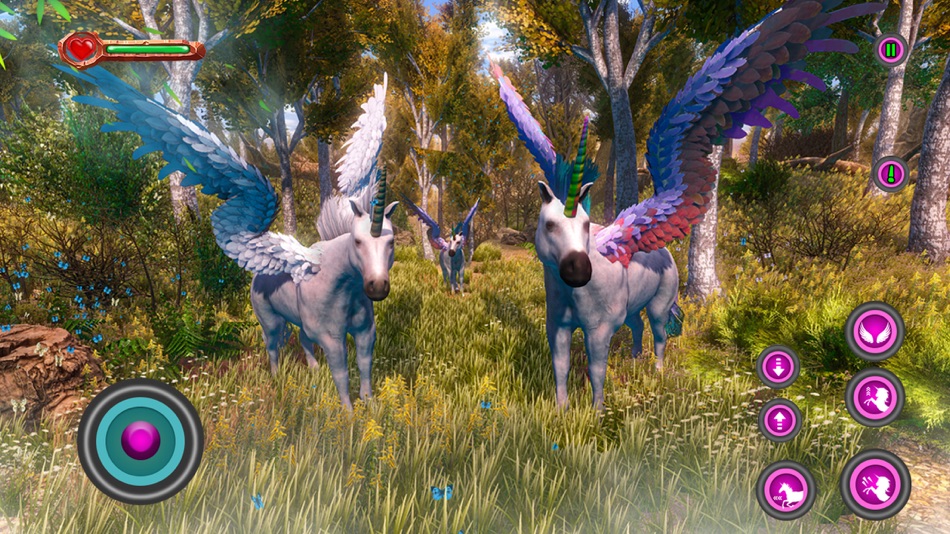 #4. Unicorn Flying Horse Simulator (iOS) 由: Iqra Naseem