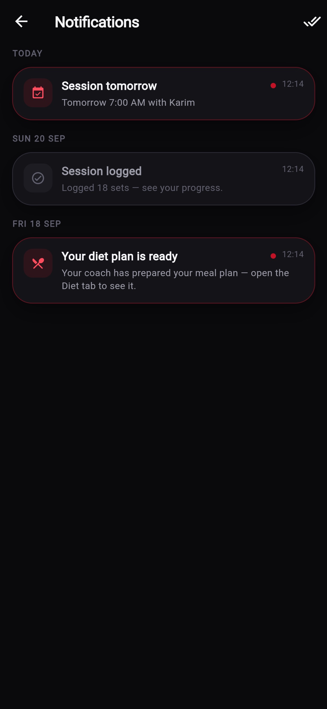 Screenshot 1 of IJ Fitness Studio