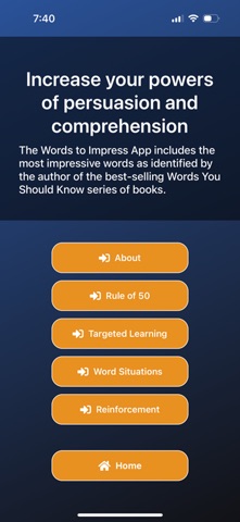 Words to Impress screenshot