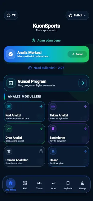 KuonSports screenshot 1