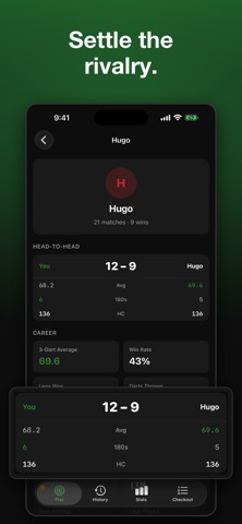 Darts Tracker - Score & Stats Screenshot 4 of 8