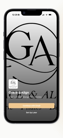 Grace & Align iPhone screenshot