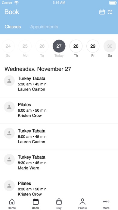Balance Fitness Studio Screenshot