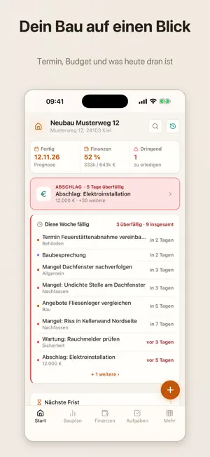 Bauordner: Hausbau & Sanierung screenshot 1