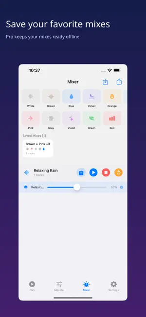 Noise Mixer: Sleep Sounds screenshot 3