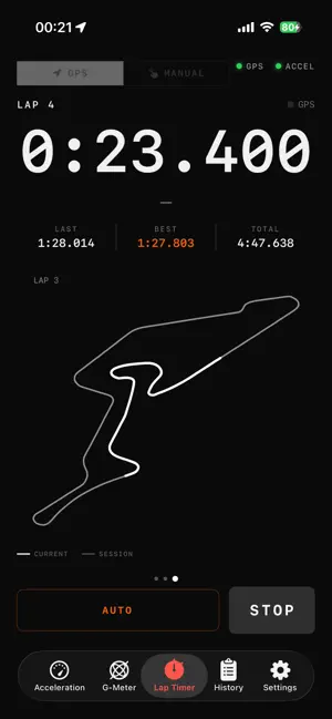 GinnyPix Racetimer screenshot 3
