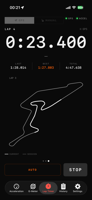 GinnyPix Racetimer Screenshot 3 of 7