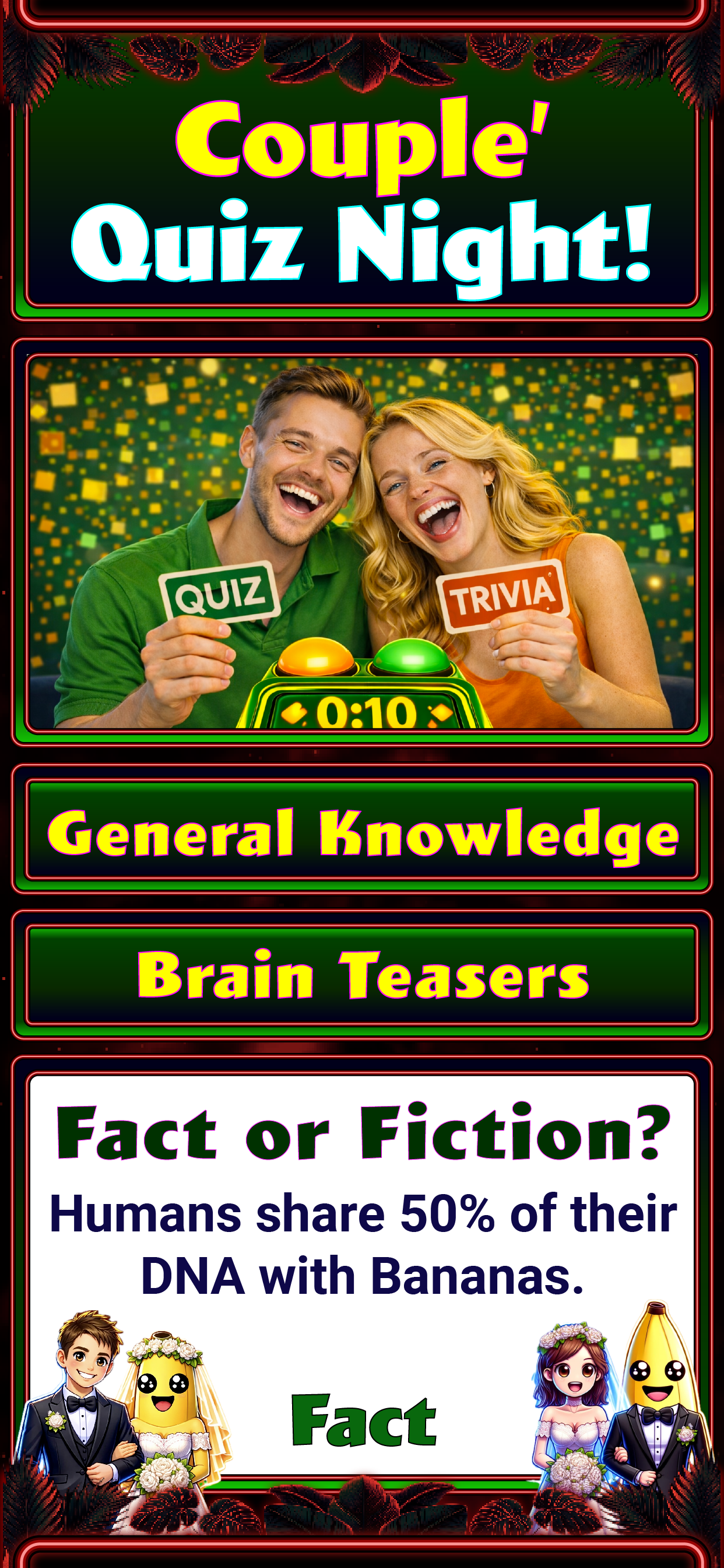 Preezy Couples Games & Quiz