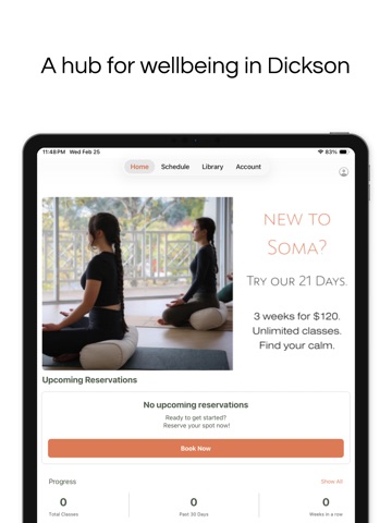 Soma Women's Wellbeing iPad screenshot