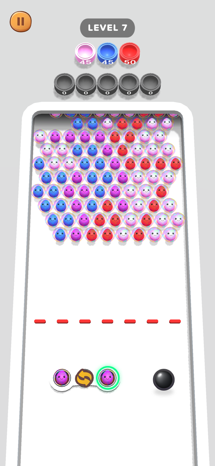 Bubble Jam Ball Match