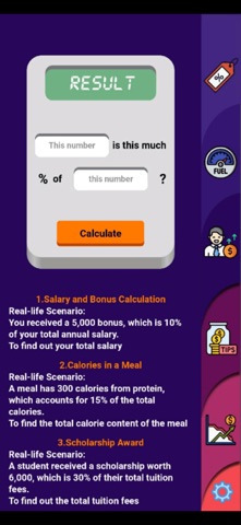 5-in-1 Percentage Calculator screenshot