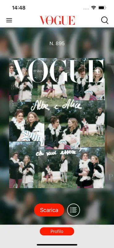 VOGUE ITALIA screenshot 2 of 4