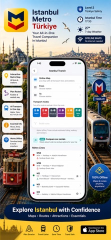 Istanbul Subway Map screenshot