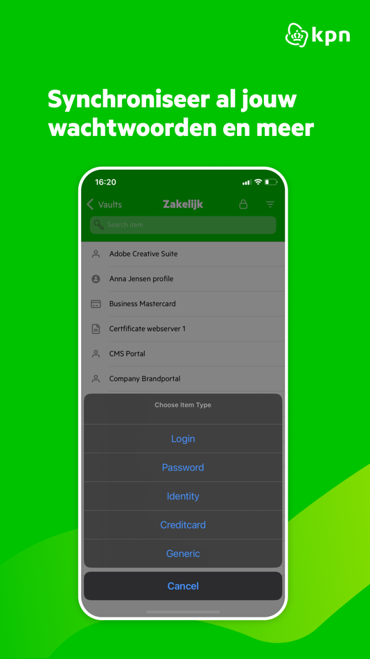 #6. KPN Password Manager (iOS) 由: KPN B.V.