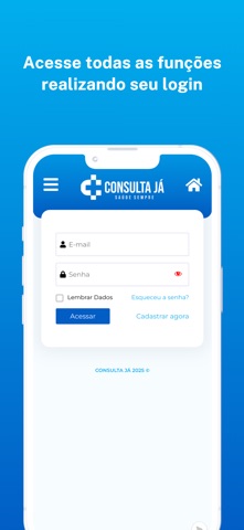 CONSULTA JÁ - Saúde Sempre screenshot