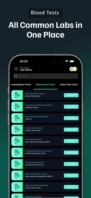 Quick Lab Values Reference screenshot 3
