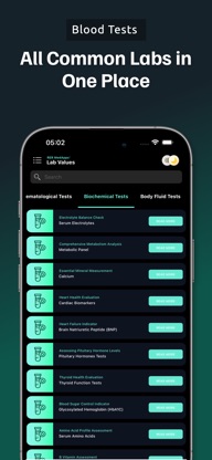 Quick Lab Values Reference screenshot 3