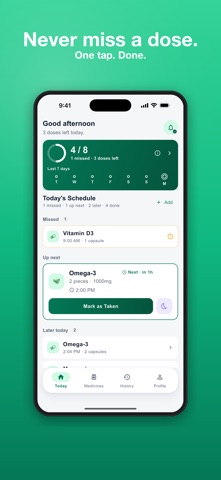 DailyDose: Pill Reminder Screenshot 1 of 8