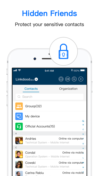 LiNKDOOD COMMUNICATIONS Screenshot