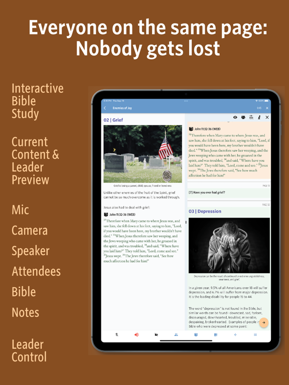 Screenshot #6 pour SmartGroups | Bible Study