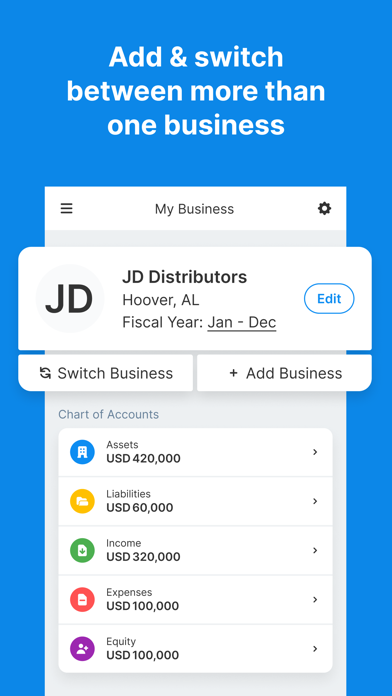 BOOKKEEPA™ iPhone screenshot 3 - Business app