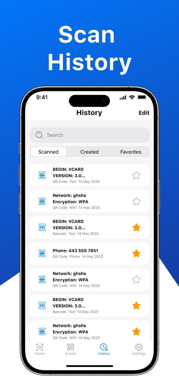 iPhone screenshot