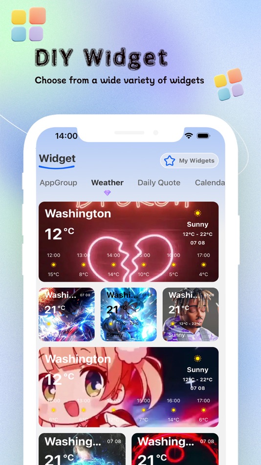 #2. Like Widget (iOS) 来自: 宇 刘