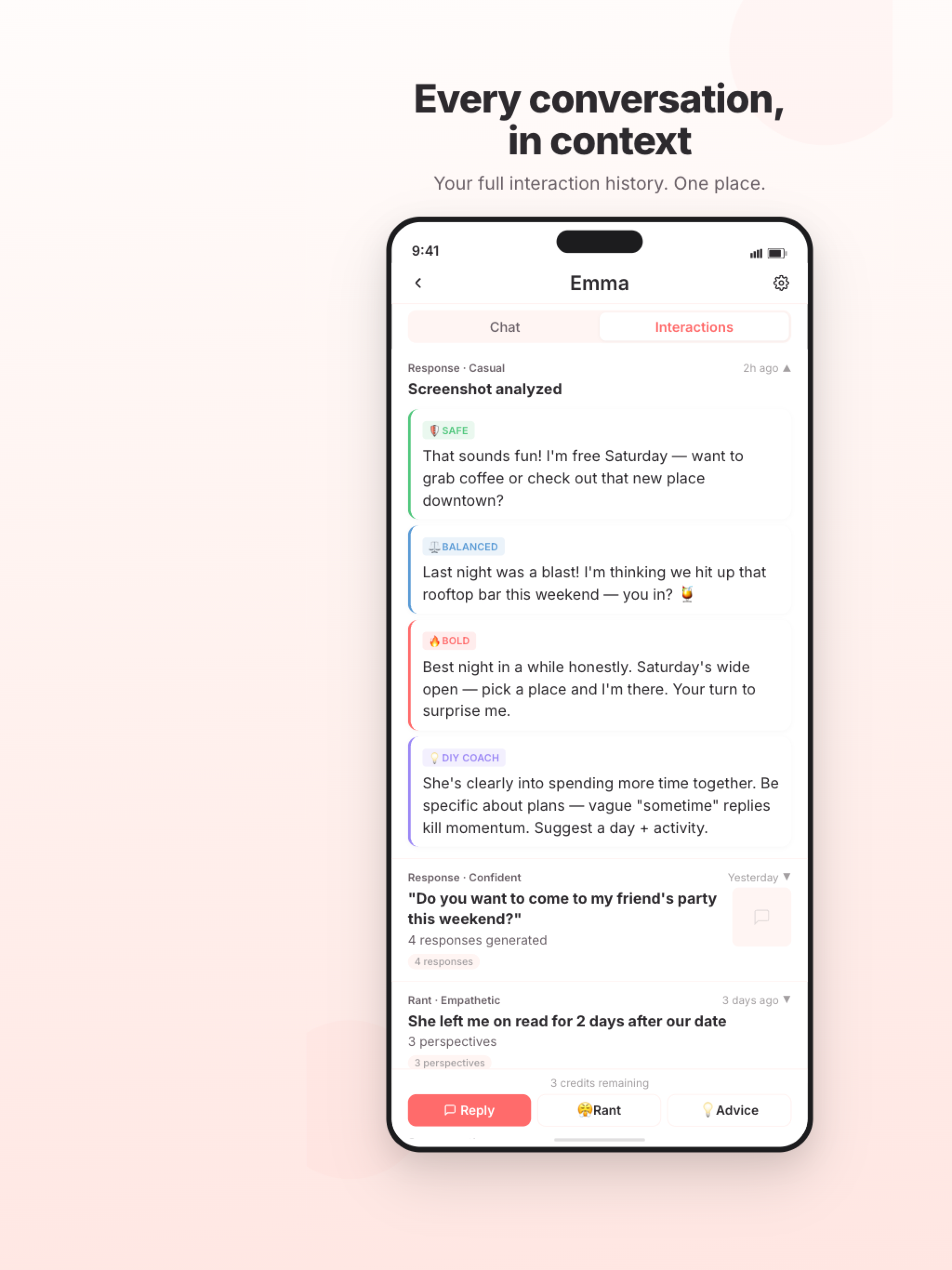 Syntexa: AI Dating Coach
