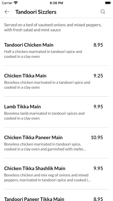 Bombay Takeaway Screenshot