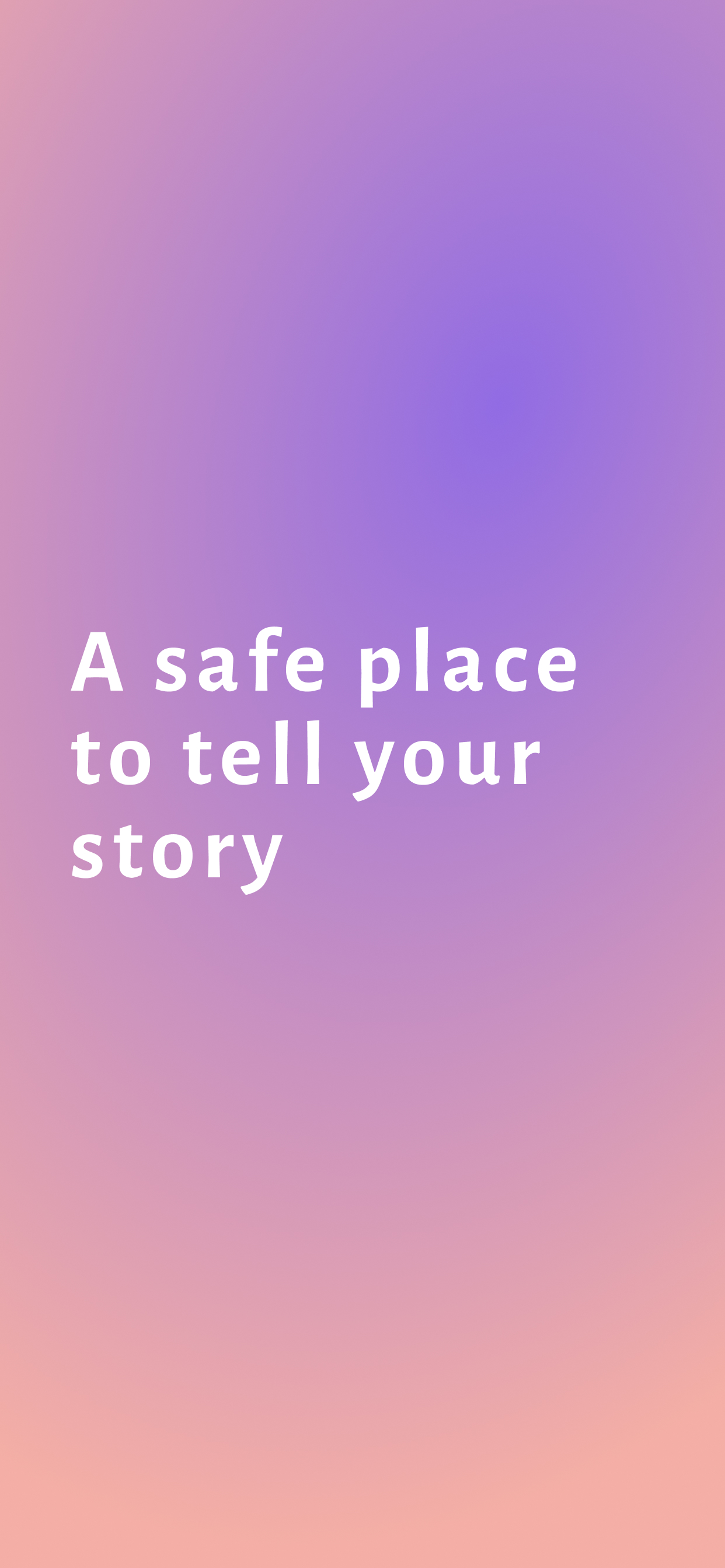 Unlone — Safe Confession Space