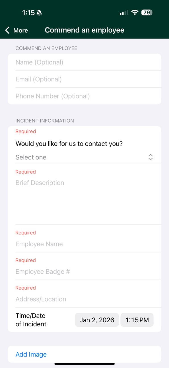 iPhone screenshot