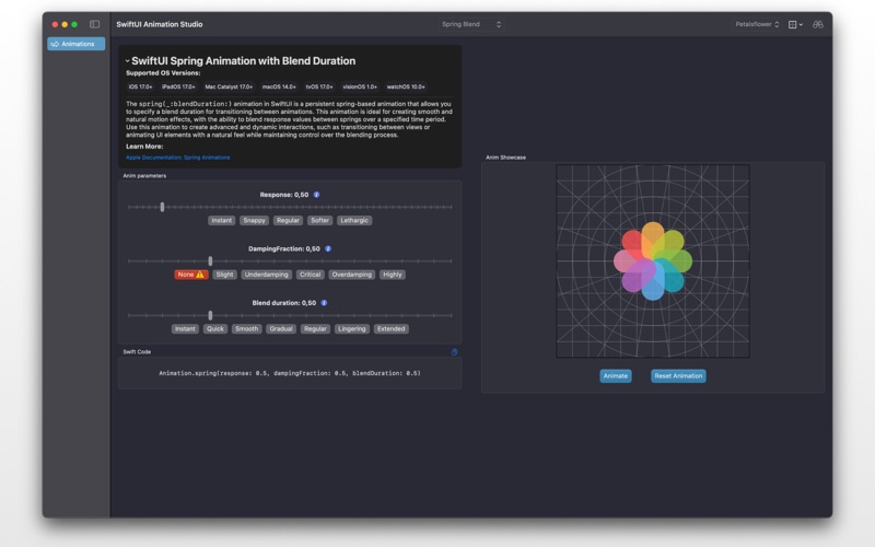 Dev Motion Lab screenshot