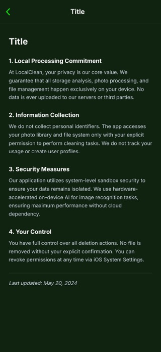 Devices - Clean Up Storage Screenshot 3 of 3