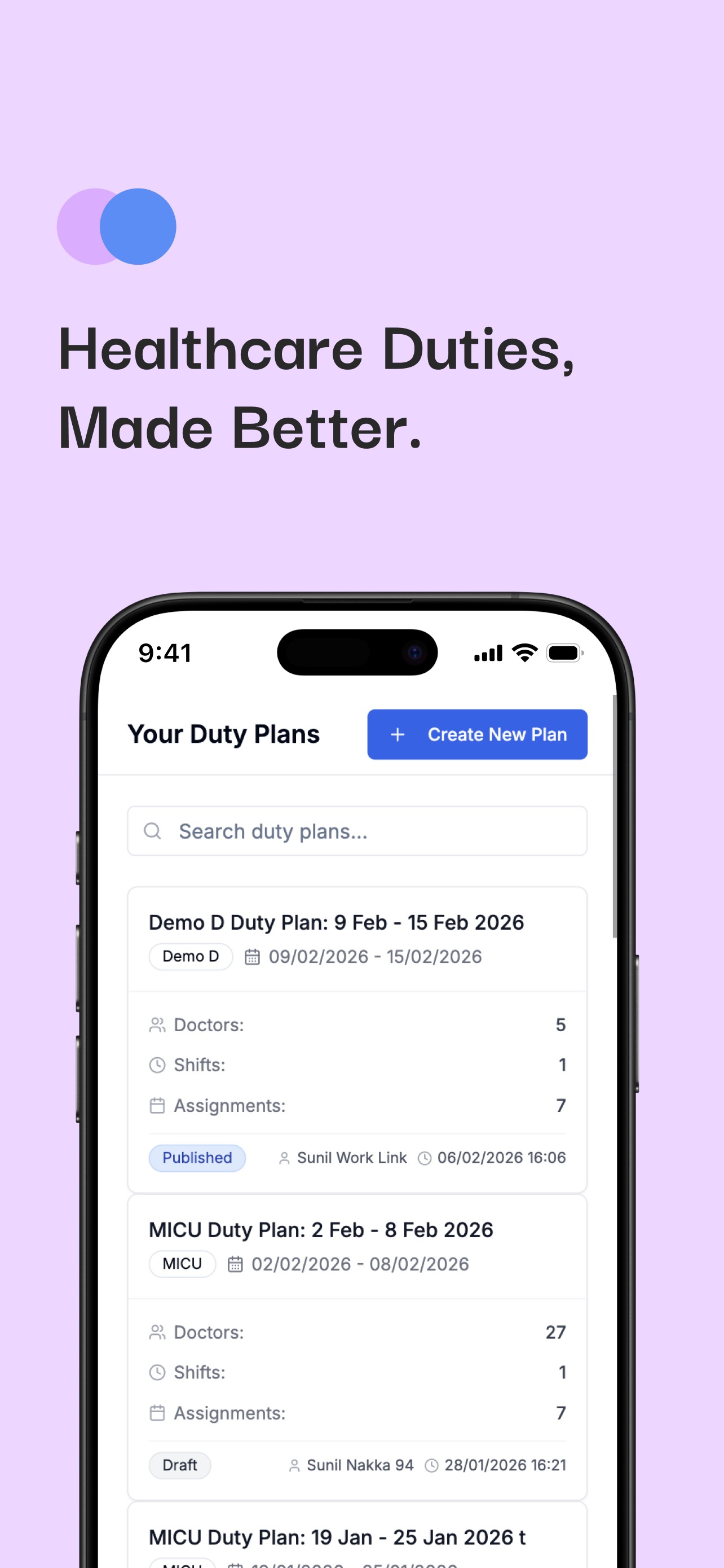 Screenshot 1 of PlanMyRounds