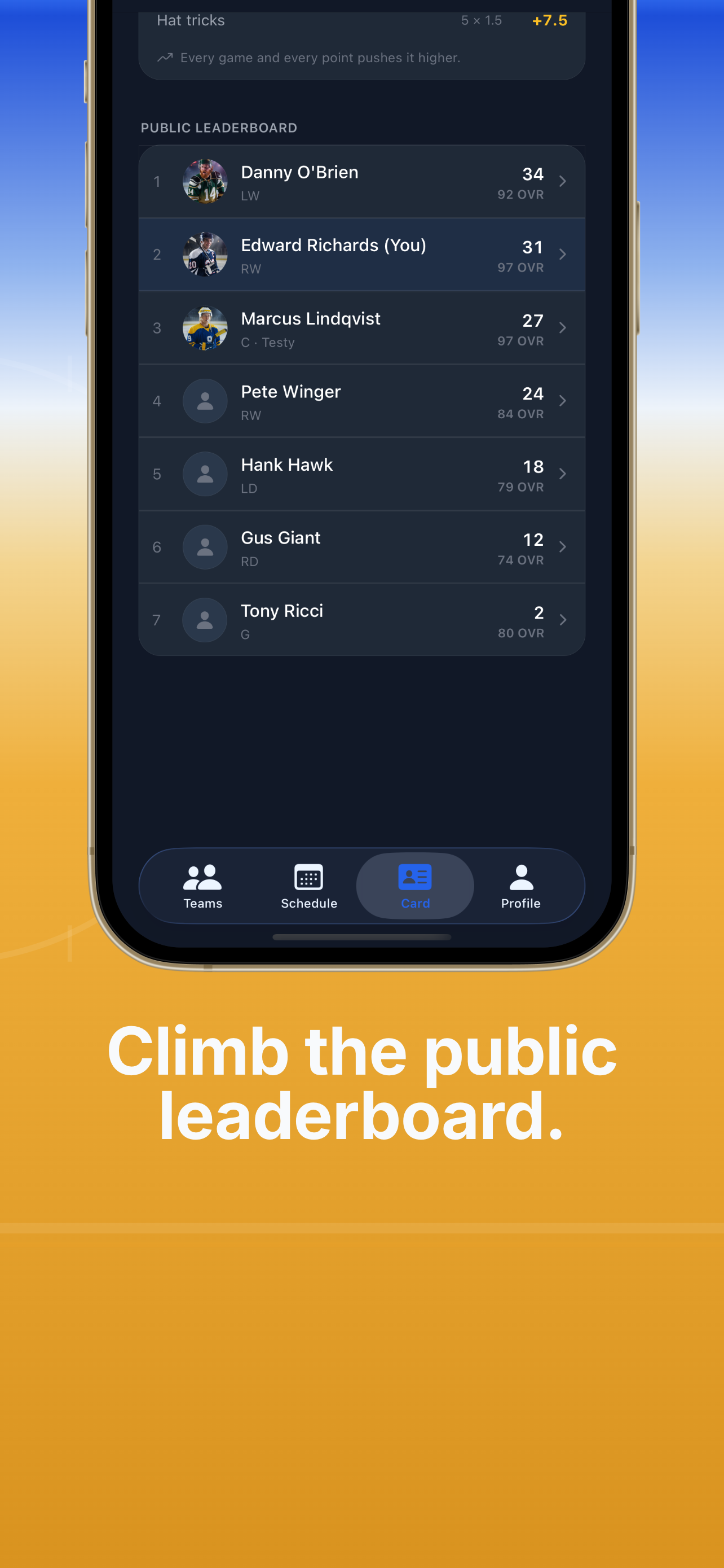 Hockey Line: Lineup Manager screenshot 7