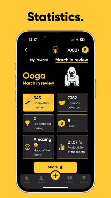 Ooga - Daily Habit Tracker Screenshot
