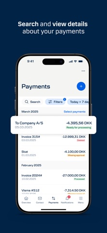 District Mobile - Danske Bank iPhone screenshot