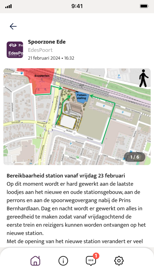 #2. Spoorzone Ede (iOS) 由: Concepteurs BV
