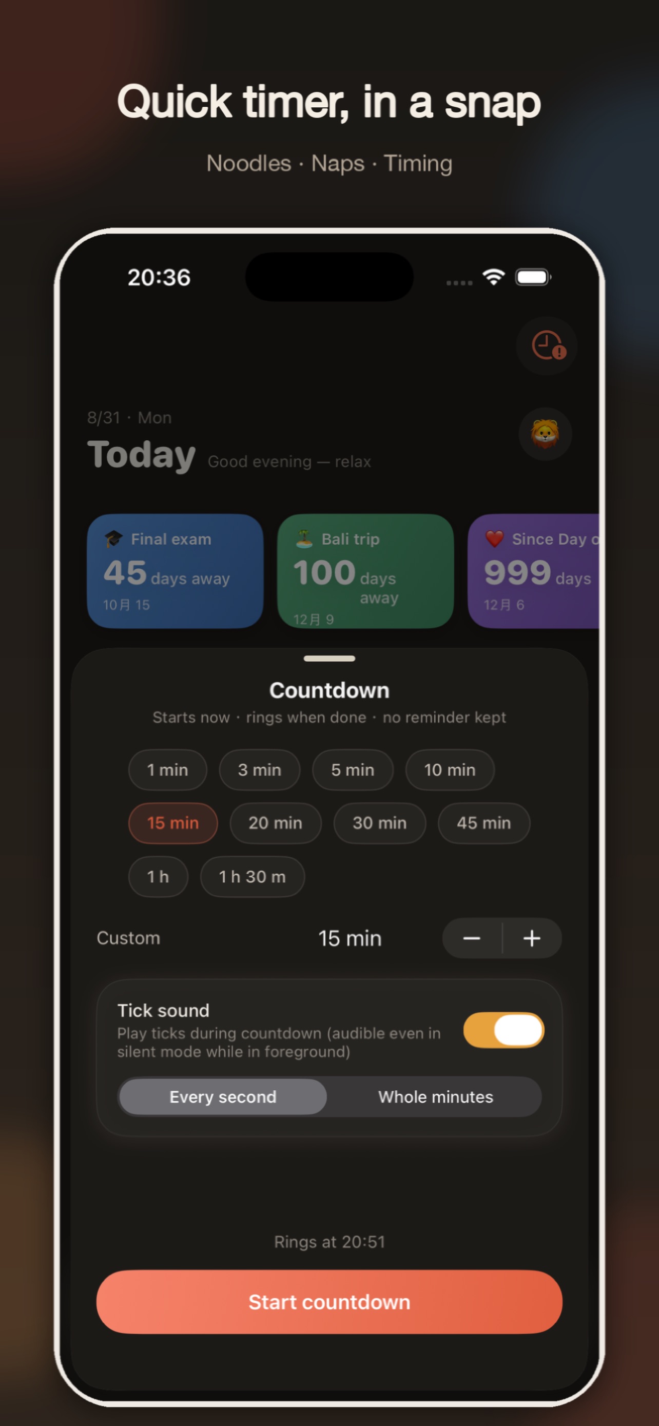 Screenshot 9 of Kairos: Reminders & Timers